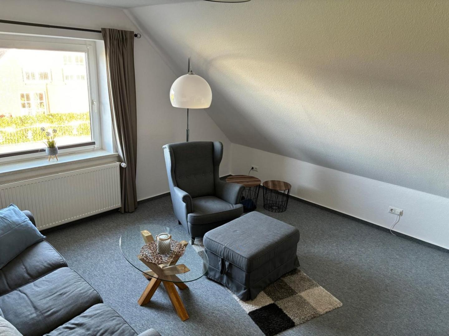 Wohnung "Strandturm" In Wremen Am Deich 外观 照片