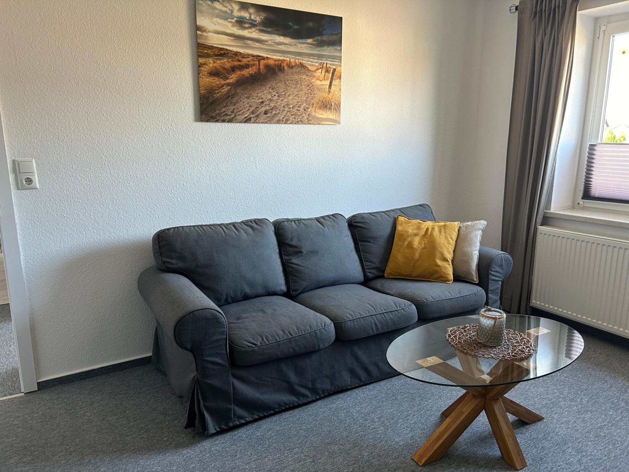 Wohnung "Strandturm" In Wremen Am Deich 外观 照片